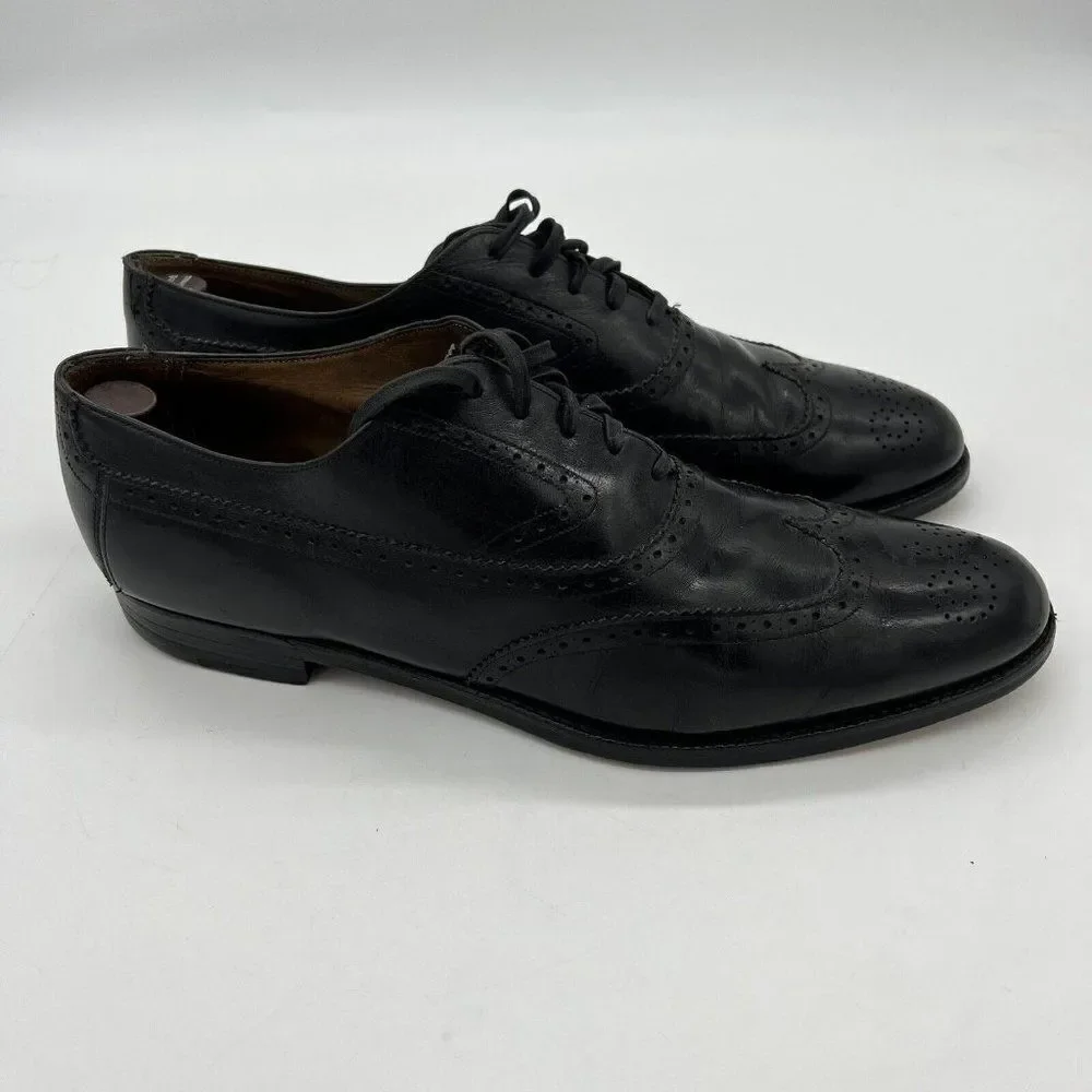 Brooks Brothers x Alden Black Wingtip Surrey size 11
